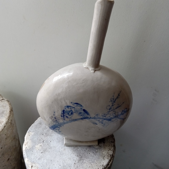 Vintage Long Neck Vase